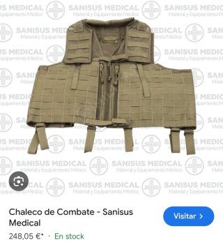 Chaleco Táctico MB10.008 Coyote + Porta Cargadores