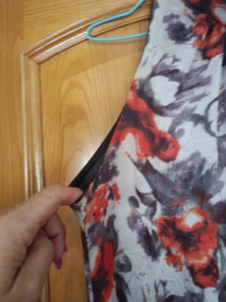 Vestido midi estampado floral