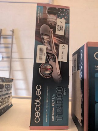 Cecotec Airlisse 2in1 Secador Champán