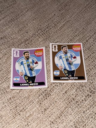 Cromo Panini Extra Sticker Lionel Messi