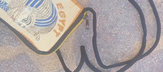 Borsetta con disegno Faraone Egitto