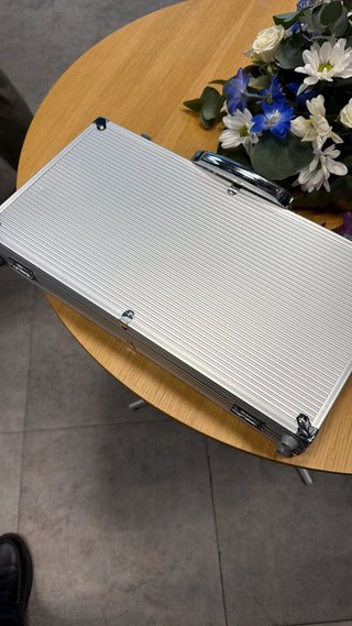 Maletín Póker Aluminio HOMCOM