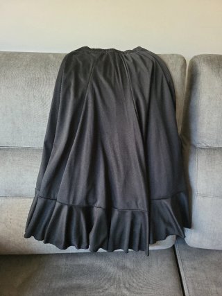 Falda Flamenco Niña Negra Talla 8