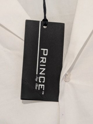 Camicia uomo Prince bianca XXL estiva rever nuova