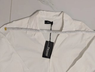 Camicia uomo Prince bianca XXL estiva rever nuova