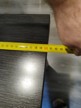 Mesa de comedor Ceniza 140x90