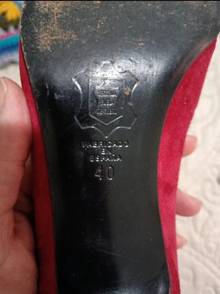 Zapatos Balenciaga Rojos. Talla 40