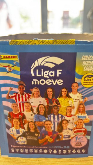 Panini Liga F Álbum + 4 Sobres Cromos 2025-26