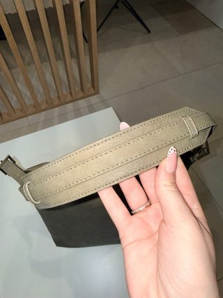 Bolso Misako verde caqui piel sintética