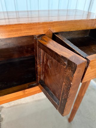Consola Antigua Oriental de Madera maciza