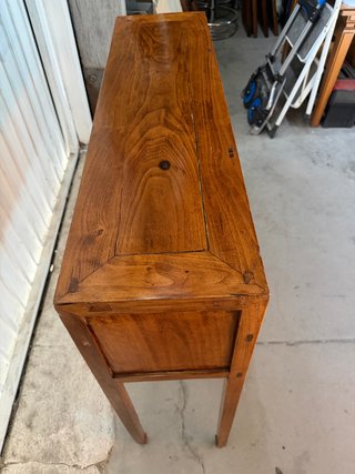 Consola Antigua Oriental de Madera maciza