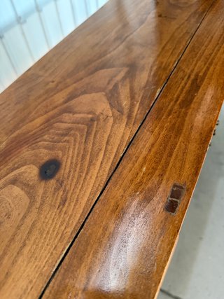 Consola Antigua Oriental de Madera maciza