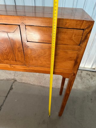 Consola Antigua Oriental de Madera maciza