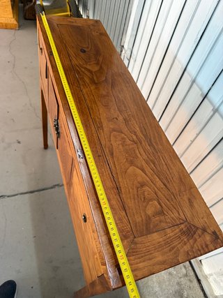 Consola Antigua Oriental de Madera maciza