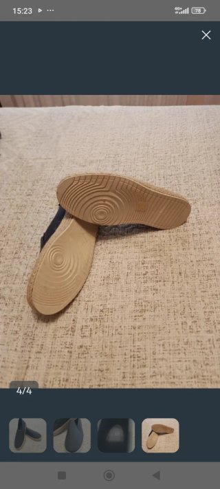 Zapatos lona hombre talla 41 a estrenar