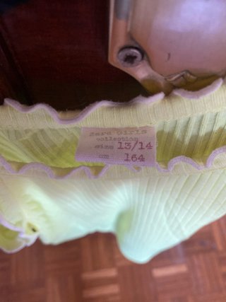 Camiseta pistacho  ,164 cm Talla 13/14 años 1