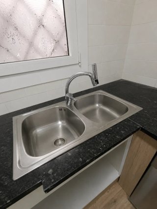 Encimera Granito Labrador Oscuro 2 Piezas