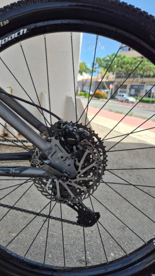 Bicicleta de Montaña Gris