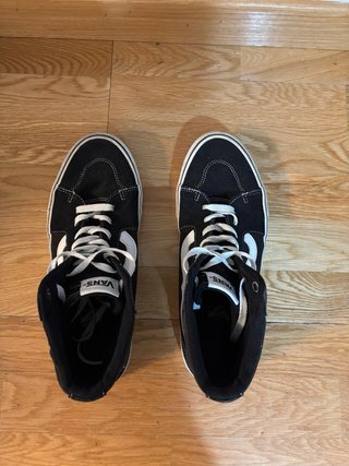 Vans Sk8-Hi Negras y Blancas Talla 43