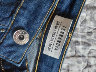 Pantalón corto vaquero Terranova azul