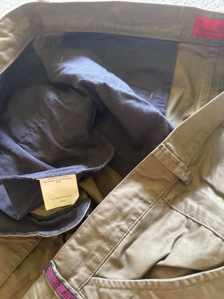 Pantalón Carolina Herrera Verde Talla 36