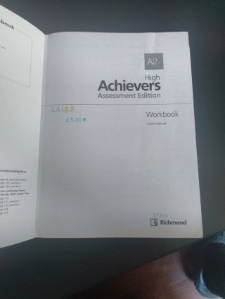 HIGH ACHIEVERS ASSESSMENT A2+ WBK PACK