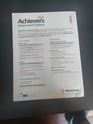 HIGH ACHIEVERS ASSESSMENT A2+ WBK PACK