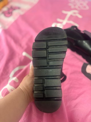 Sandalias negras plataforma
