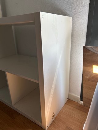 Estantería blanca IKEA Kallax