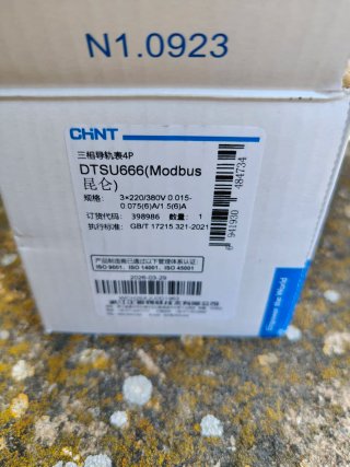 Medidor Chint DTSU666 trifásico