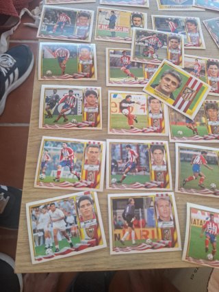 Cromos Atlético de Madrid 1995