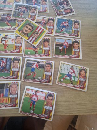 Cromos Atlético de Madrid 1995