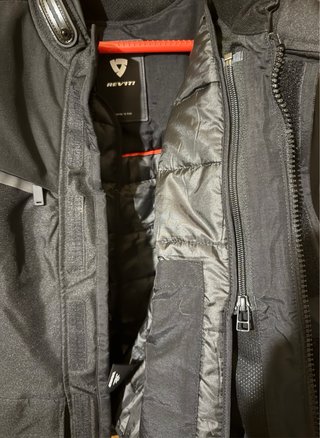 Chaqueta Revit Voltiac 2 Negra/Plata
