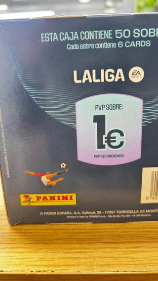 Caja Panini La Liga 2025-26