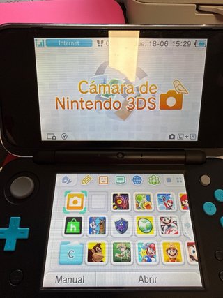 Nintendo 2DS XL Negra/azul
