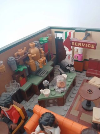 Set Lego Friends Central Perk