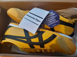 Onitsuka Tiger Zapatillas Amarillas y Negras