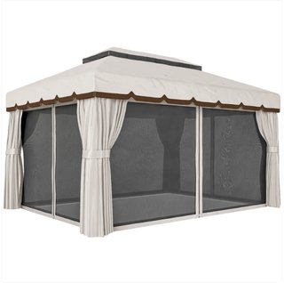 Tenda da Giardino 4x3m in Tela e Metallo