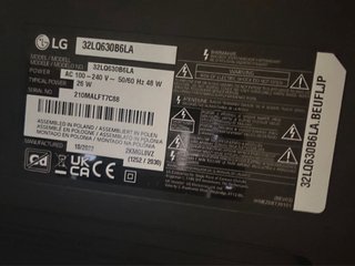 Televisor LG Negro