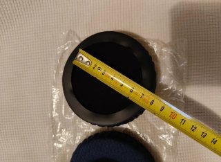 Coppia cuscinetti spugna per cuffie