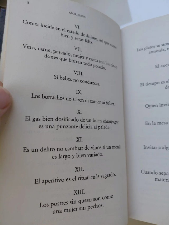 Fisiología del gusto del siglo XXI