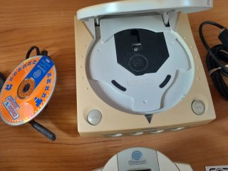 Para piezas Consola Sega Dreamcast amarillenta