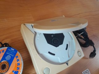 Para piezas Consola Sega Dreamcast amarillenta