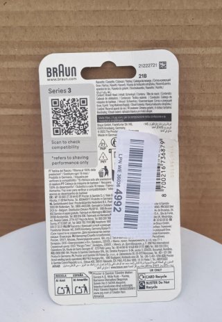 Recambio Braun Serie 3