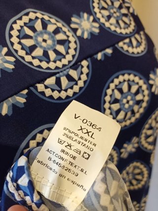 Vestido nuevo estampado fabricado en España