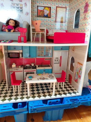 Casita de muñecas de madera,de IMAGINARIUN