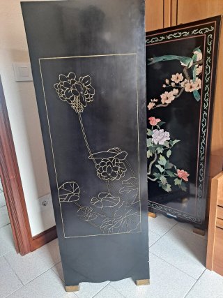 Biombo decorativo oriental