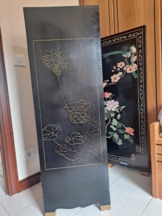 Biombo decorativo oriental