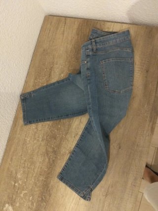 Vaqueros Capri Mujer C&A Azul 3/4