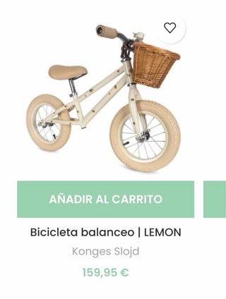 Bicicleta de equilibrio Konges Slojd Lemon